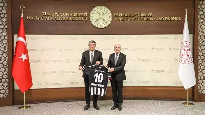 Serdal Adalı'dan Hazine ve Maliye Bakanı Mehmet Şimşek'e ziyaret
