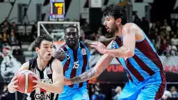 Nefes kesen maçta Beşiktaş GAIN evinde Trabzonspor'u devirdi!