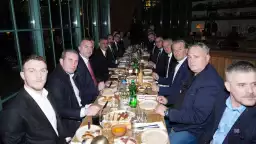 Kosova - Türkiye resmi maç yemeği düzenlendi