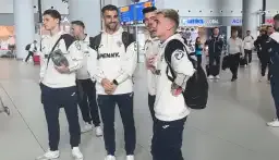 Romanya Milli Futbol Takımı, İstanbul'a geldi