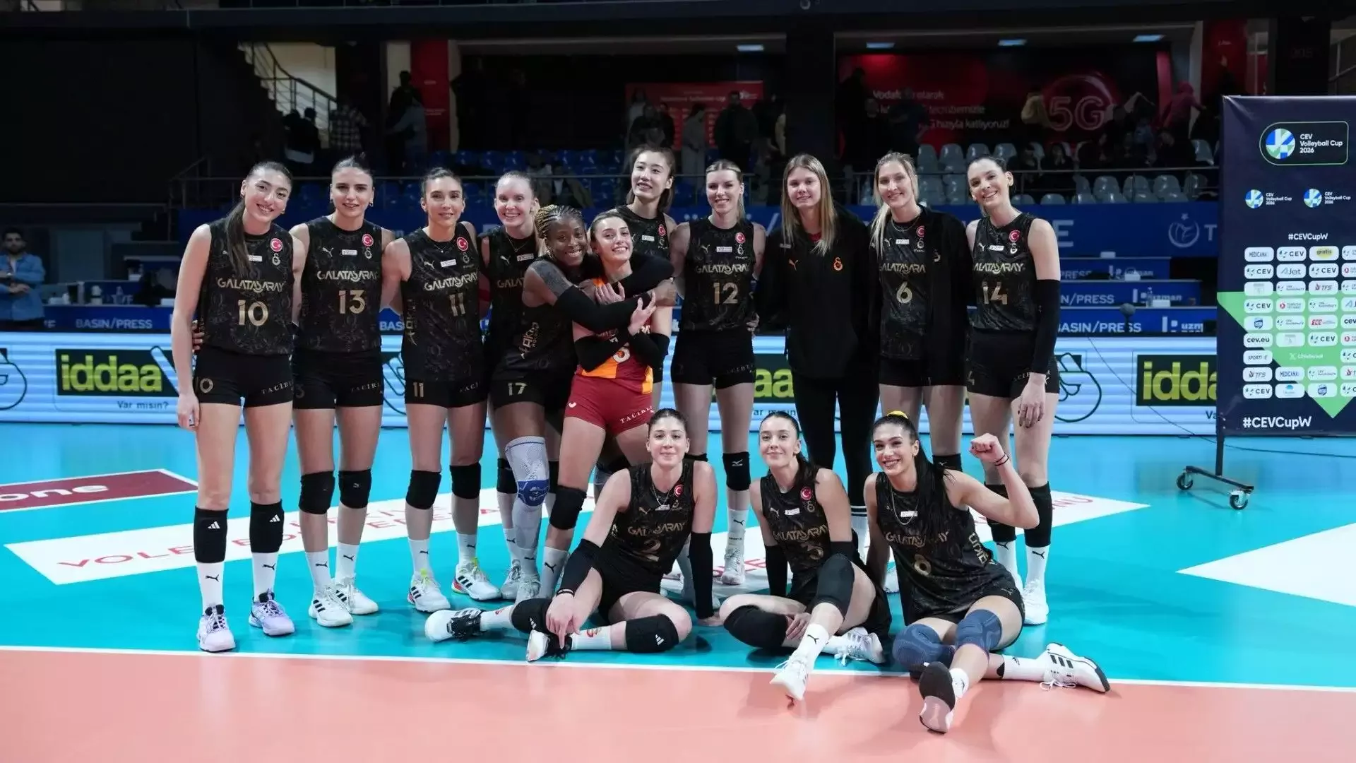 Galatasaray Daikin seride 1-0 öne geçti