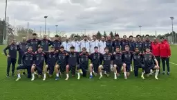 U18 Milli takımımız rakibine gol yağdırdı!