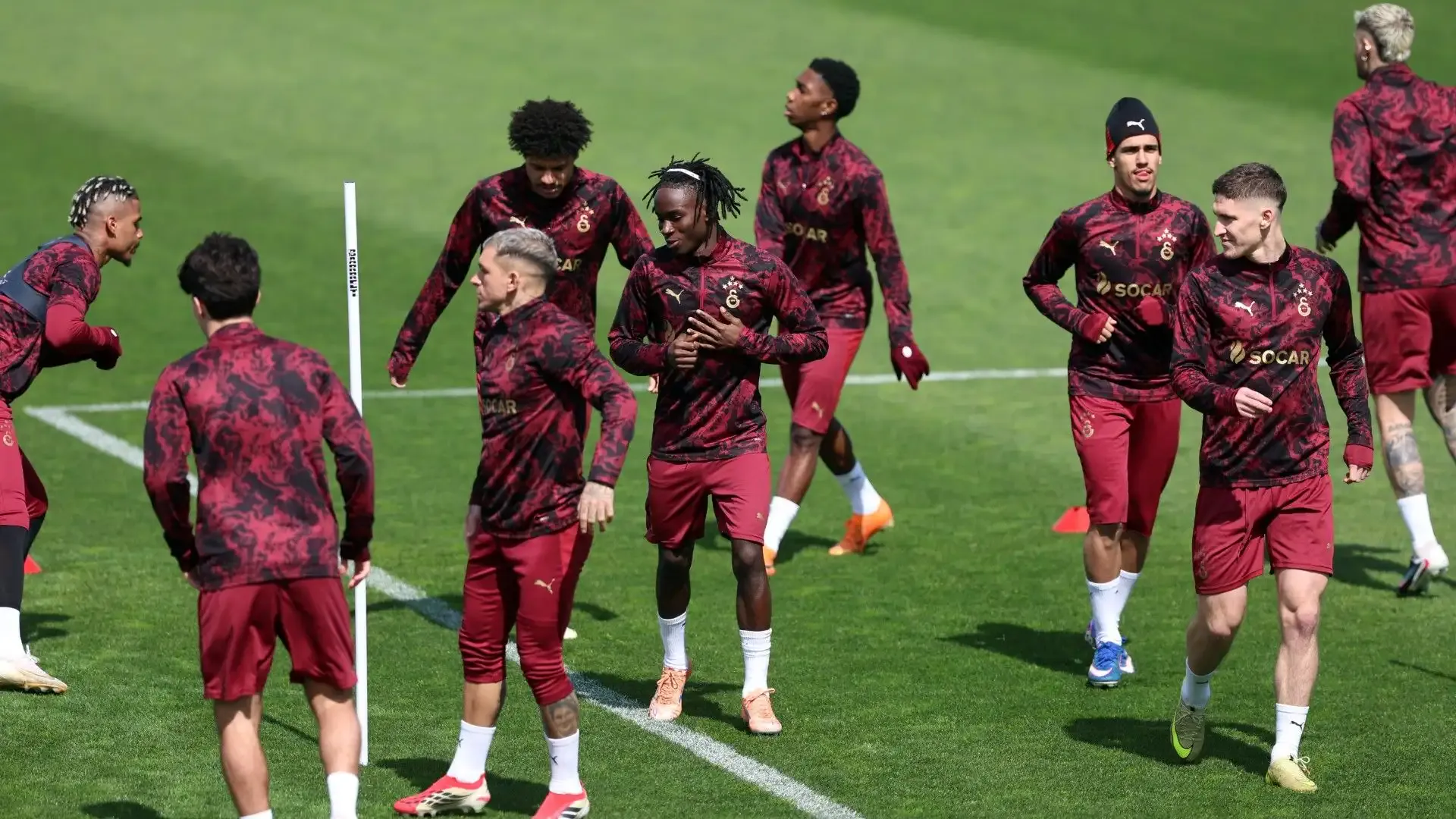 Galatasaray, Liverpool maçı hazırlıklarını tamamladı