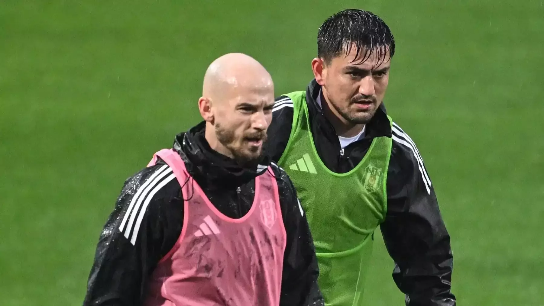 Beşiktaşlı futbolcular Vaclav Cerny ve Cengiz Ünder