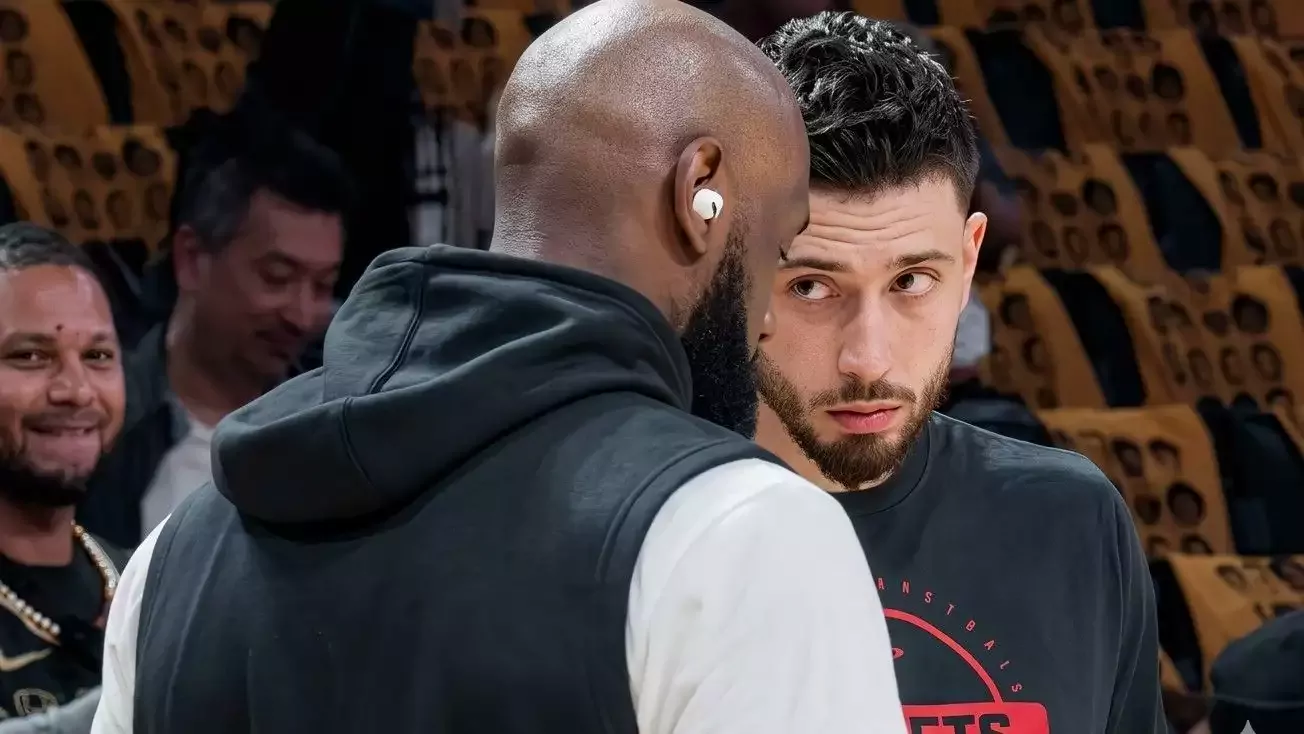 Alperen Şengün, LeBron James'i görünce mi ayağa kalktı? Viral olan video hakkında konuştu