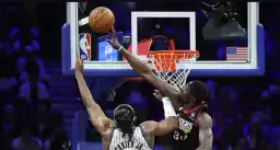 Adem Bona bloklarıyla maça damga vurdu, 76ers play-off biletini aldı
