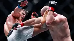 Paulo Costa - Azamat Murzakanov UFC 327 maçı nefes kesti! Maç nakavtla bitti