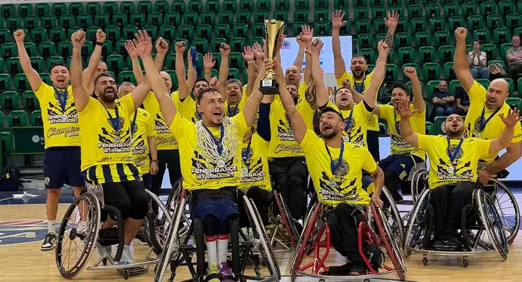 Fenerbahçe Tekerlekli Sandalye Basketbol Takımı&nbsp;Avrupa Kupası 1'de şampiyon oldu