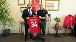 Athena Gökhan TFF'yi ziyaret etti