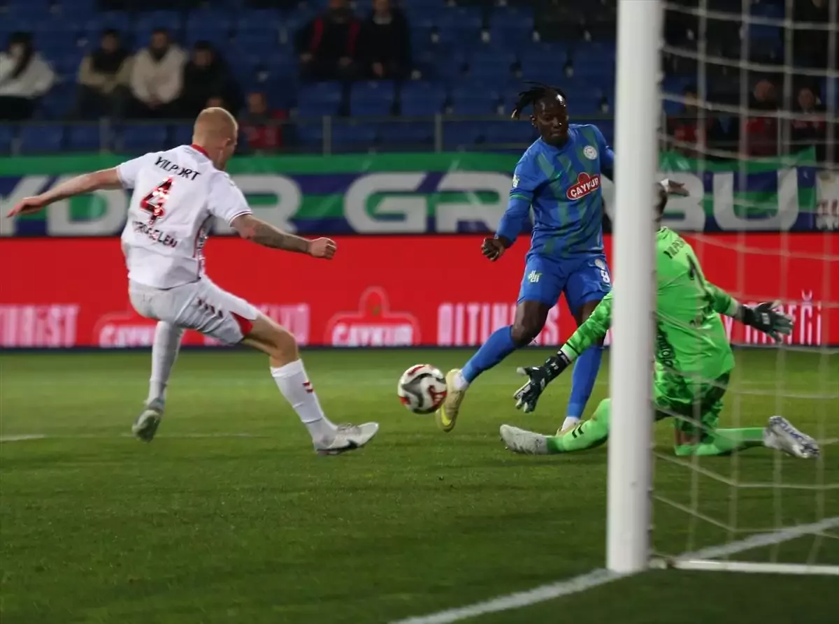 Çaykur Rizespor - Samsunspor maçı