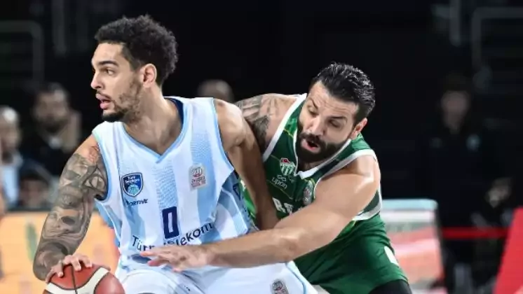 Türk Telekom deplasmanda son topta Bursaspor'u mağlup etti!
