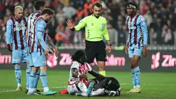 Andre Onana, Samsunspor - Trabzonspor maçına damga vurdu