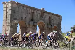 61. Cumhurbaşkanlığı Türkiye Bisiklet Turu'nda Patara-Kemer etabı başladı