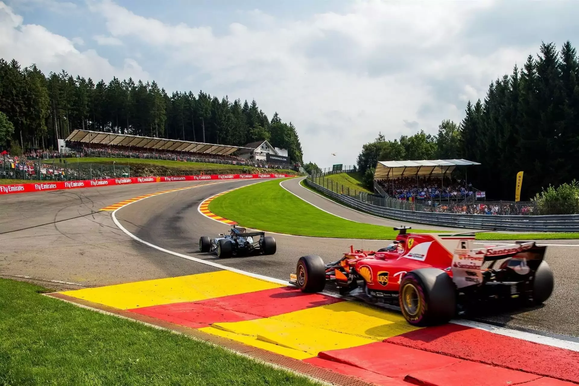 Spa-Francorchamps -&nbsp;Eau Rouge virajı