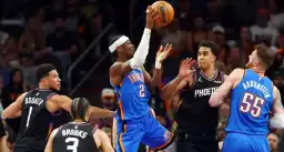 NBA play-off'larında Suns'ı 4-0'la geçen Thunder konferans yarı finaline yükseldi
