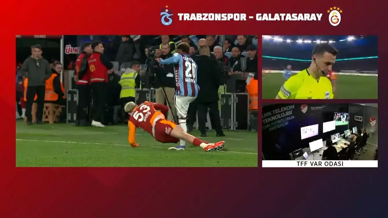 Trabzonspor-Galatasaray maçının VAR kayıtları açıklandı!