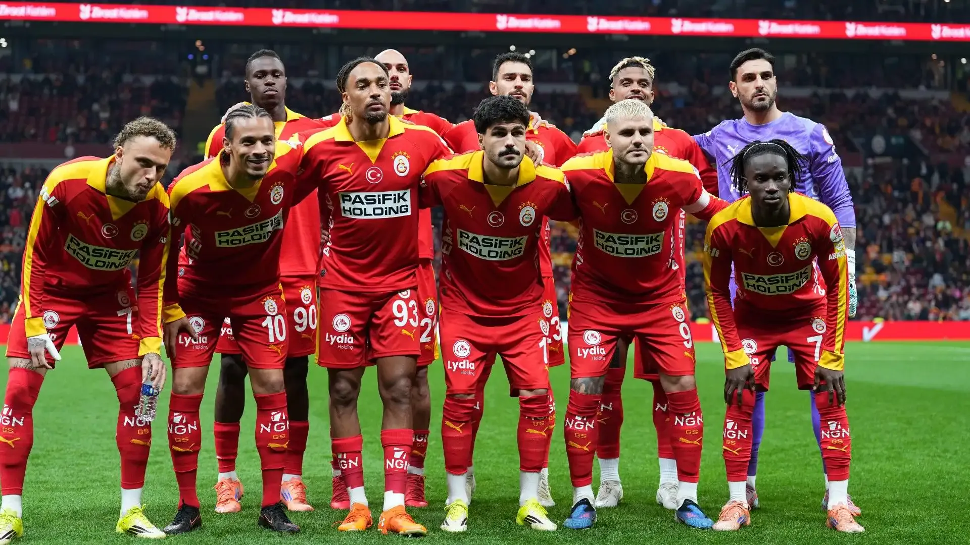 Galatasaray'da Gençlerbirliği karşısında lig maçına göre 11'de 9 değişiklik