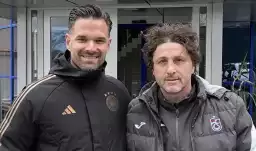 Almanya Futbol Federasyonu Yetenek Geliştirme Koordinatörü Michael Duda'dan Trabzonspor'a ziyaret