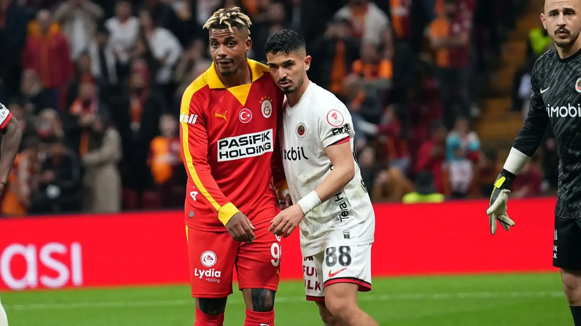 Galatasaray, kaleyi bulan ilk şutta gol yedi! Gençlerbirliği Rams Park'ta öne geçti