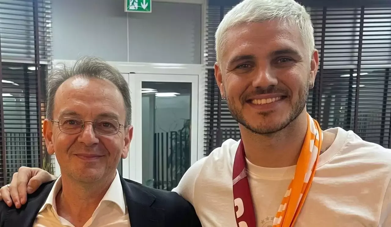 Dursun Özbek ile görüşen Icardi'nin menajeri Elio Pino'dan yeni sözleşme açıklaması