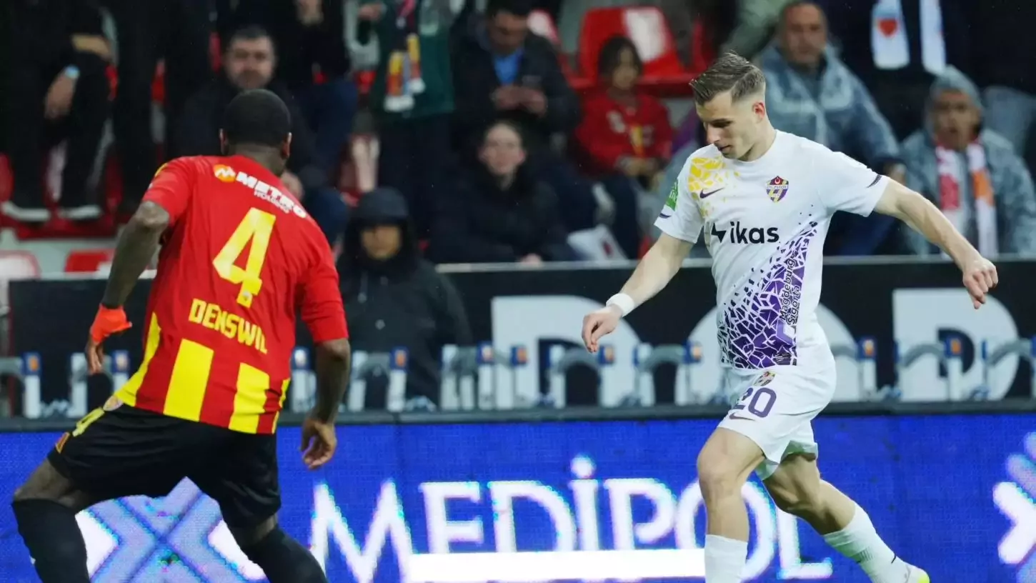 Kayserispor Eyüpspor ile yenişemedi! Düşme hattı karıştı...