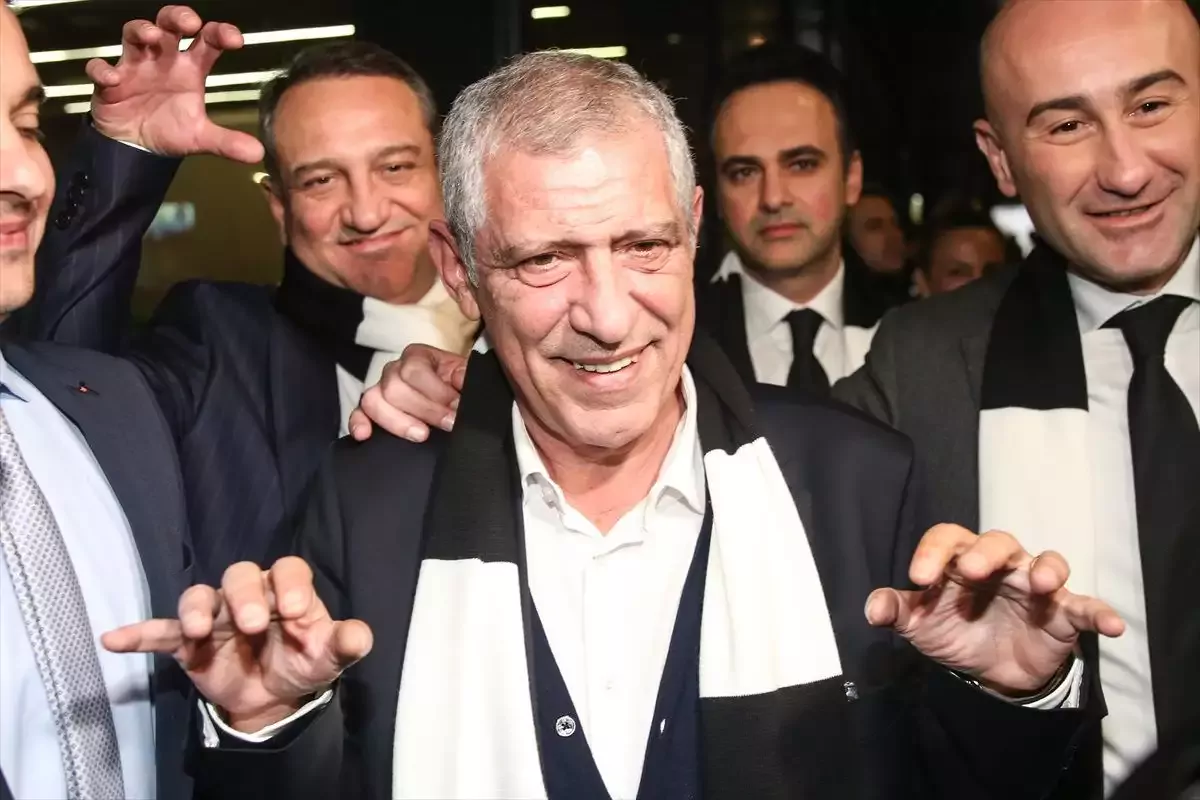 Fernando Santos'un İstanbul'a gelişi