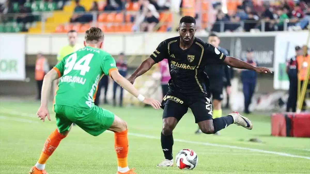 Alanyaspor, Kayserispor'u kümeye yolladı!
