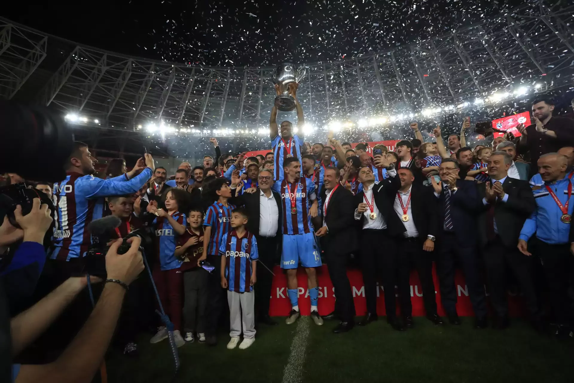 Türkiye Kupası şampiyonu Trabzonspor