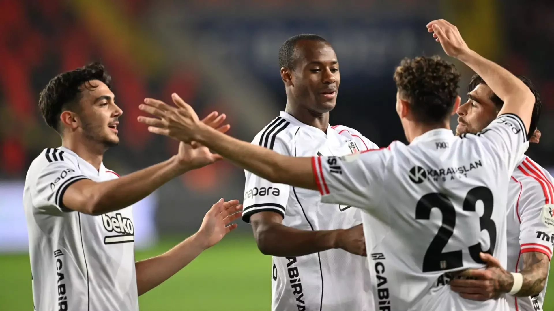 Kristjan Asllani, Gaziantep FK - Beşiktaş maçına damga vurdu!