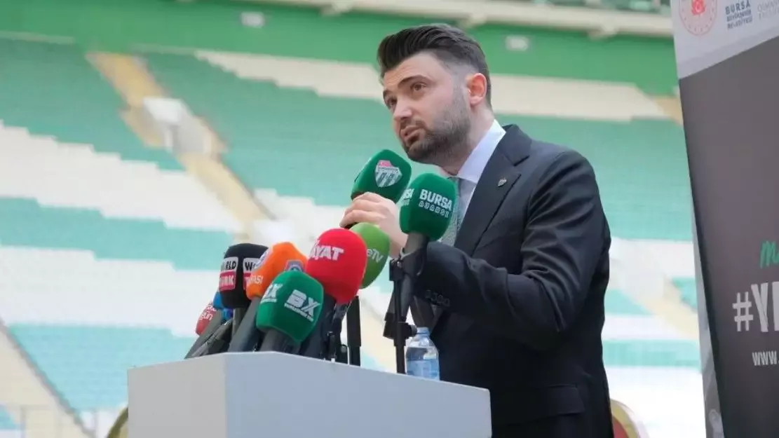 Bursaspor'da başkan ateşi yaktı! "Başlıyoruz..."