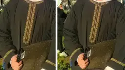 Kenan yıldız cübbe ve seccade ile camiye giderken görüntülendi