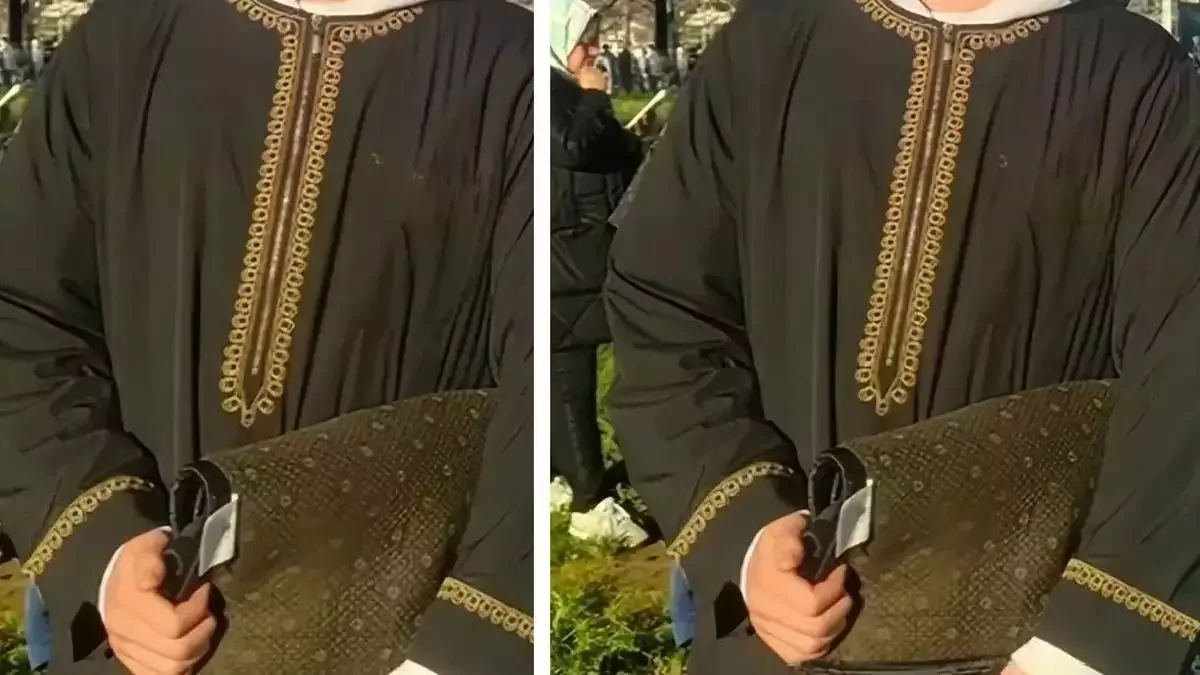Kenan yıldız cübbe ve seccade ile camiye giderken görüntülendi