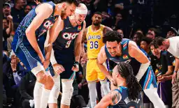NBA play-off'larında Thunder, Lakers'ı yenerek seriyi 2-0 yaptı