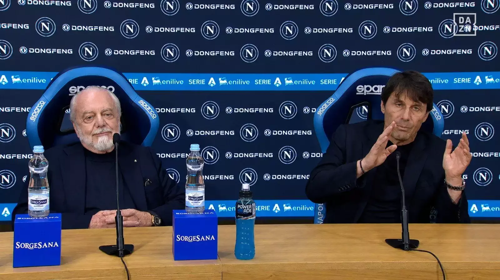 Napoli'nin başkanı Aurelio De Laurentiis -&nbsp;Antonio Conte