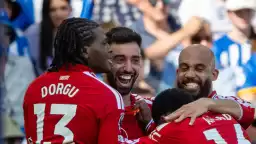 Premier Lig'in asist kralı Bruno Fernandes tarihe geçti!