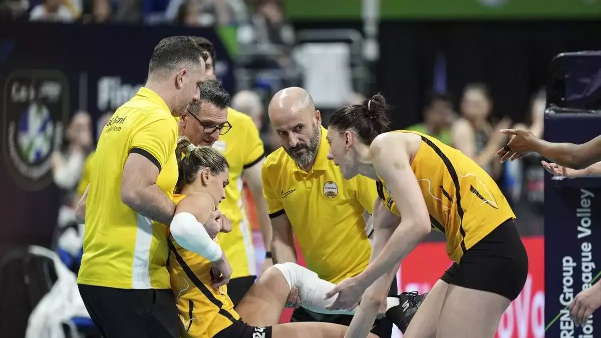 Hastaneye kaldırılmıştı: VakıfBank'tan Katarina Dangubic açıklaması!