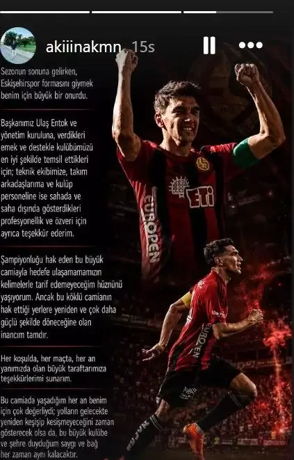 Akın Akman'ın paylaşımı