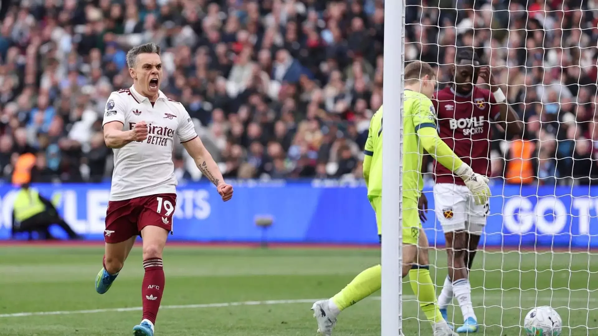 West Ham-Arsenal: 0-1 (Maç sonucu-yazılı özet)