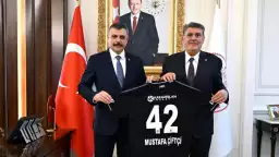 Serdal Adalı’dan İçişleri Bakanı Mustafa Çiftçi’ye ziyaret