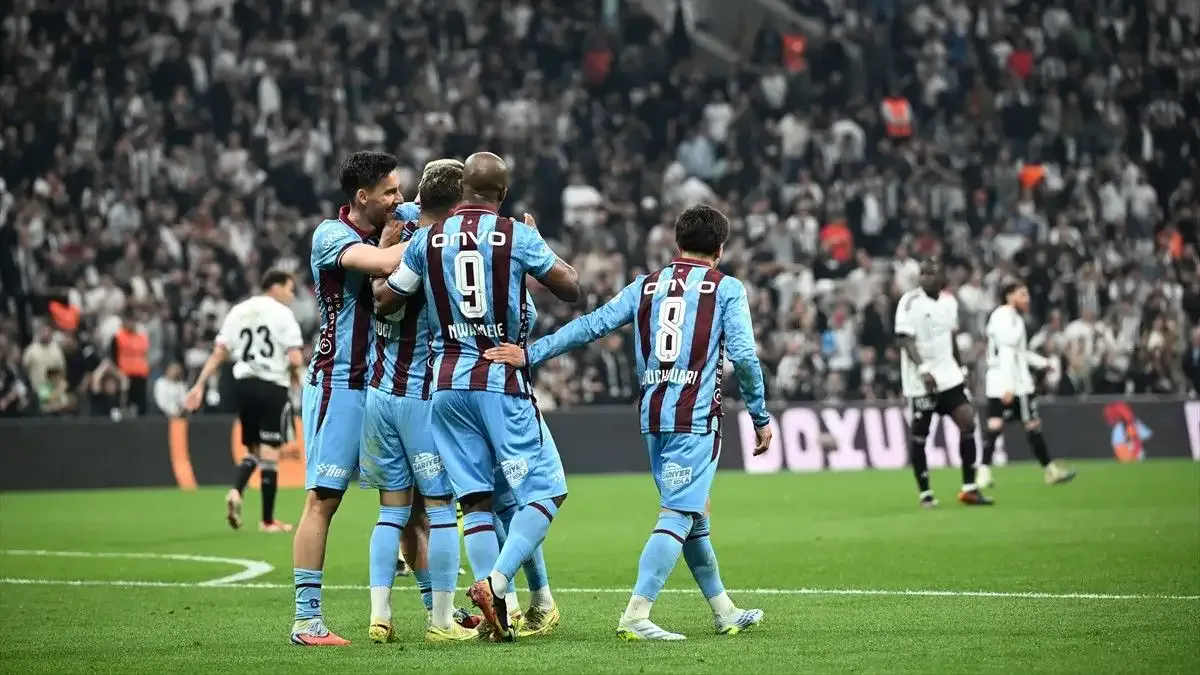 (GENİŞ ÖZET) Beşiktaş: 1 - Trabzonspor: 2 Maç Sonucu