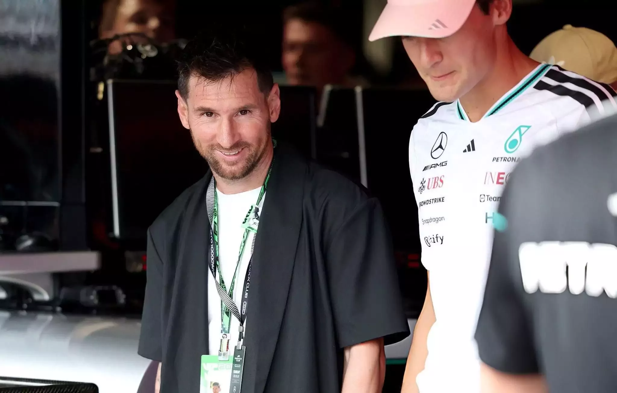 Lionel Messi Miami GP'de
