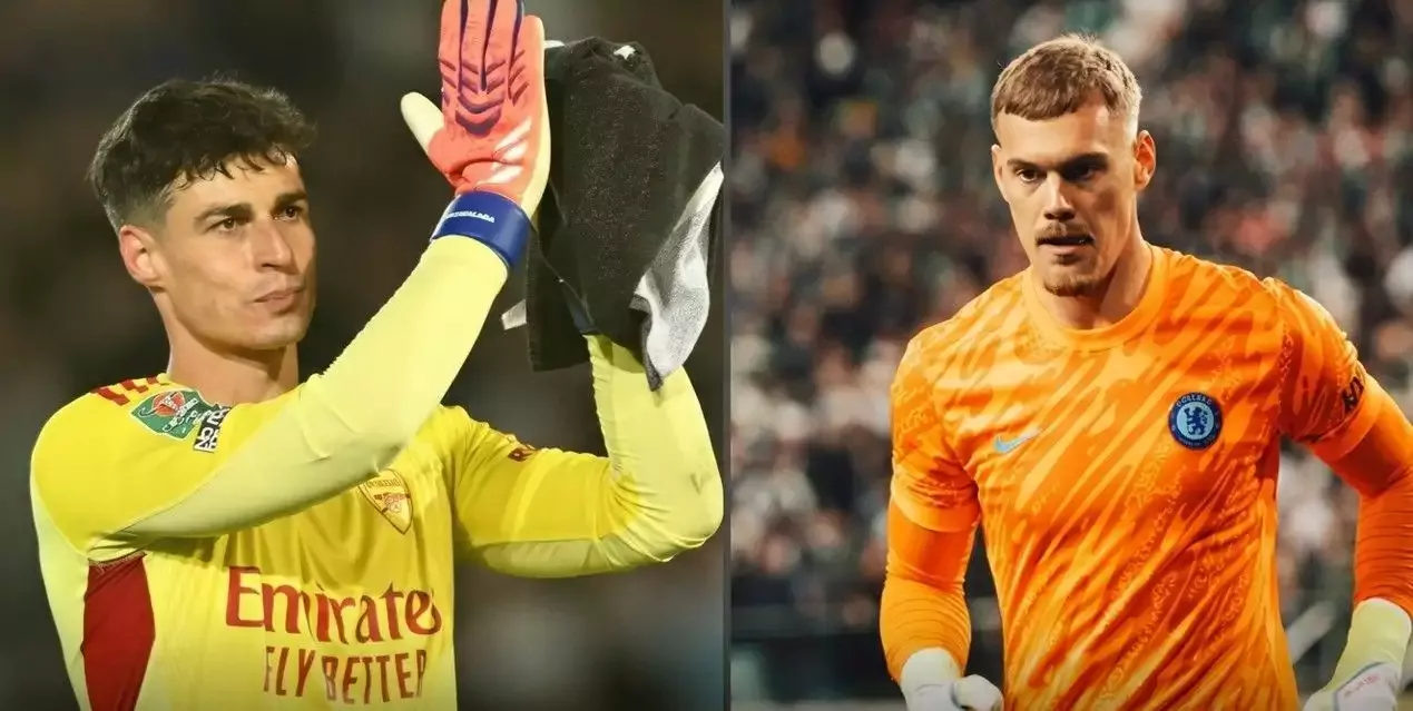 &nbsp;Kepa Arrizabalaga - Filip Jorgensen