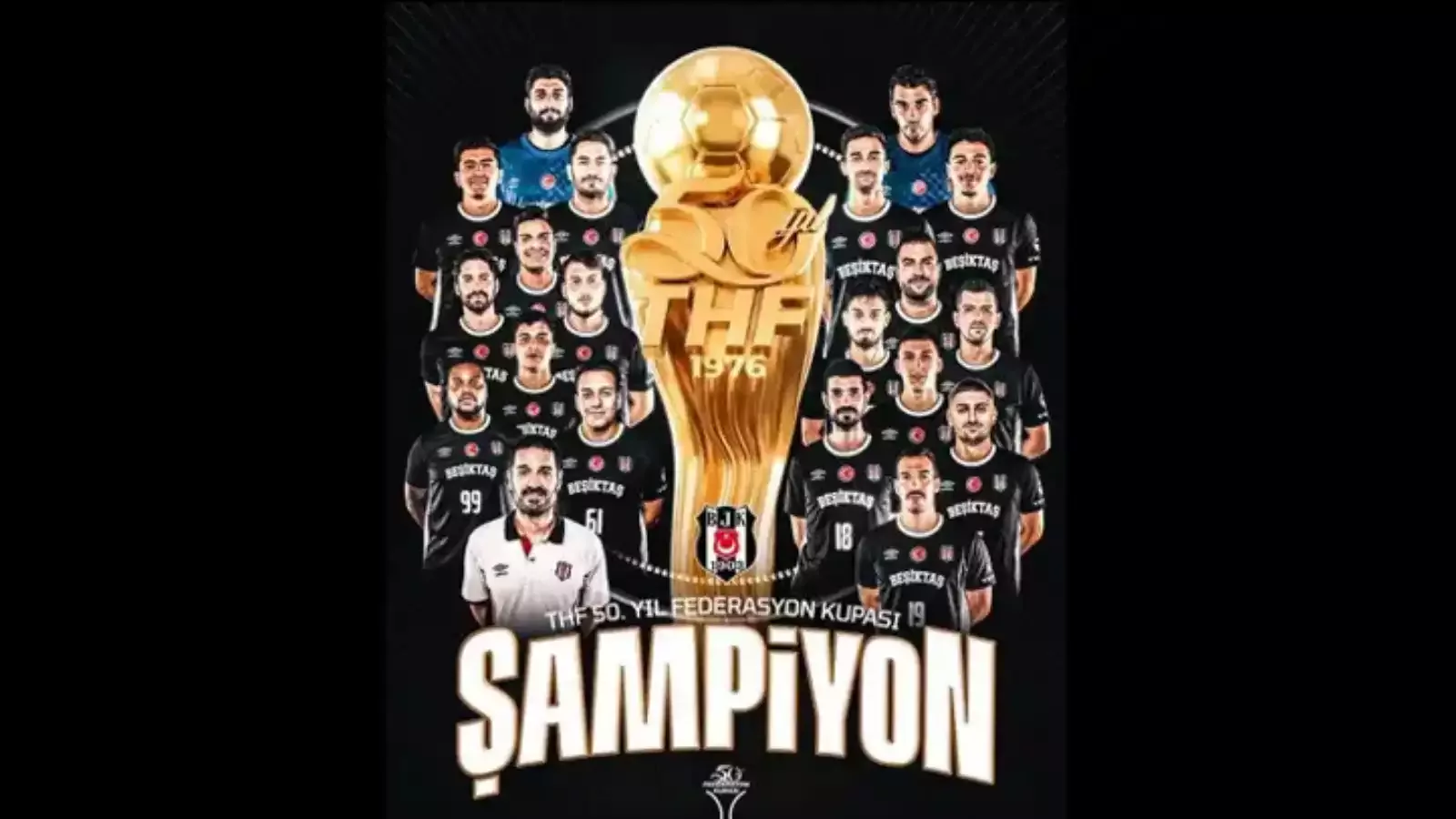 Beşiktaş, Federasyon Kupası’nda Şampiyon Oldu