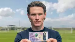 İskoçya'da McTominay'in attığı röveşata golün işlendiği 20 sterlinlik banknot basıldı