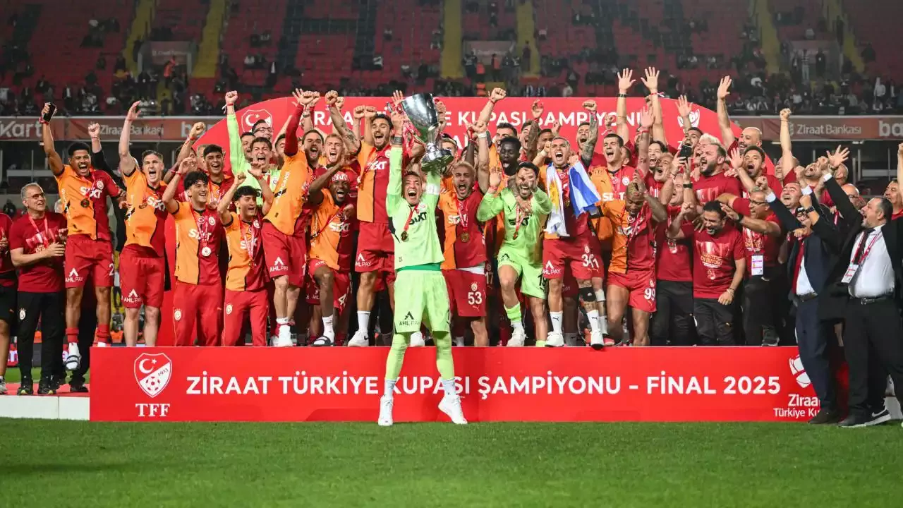 2025 Ziraat Türkiye Kupası'nın sahibi Galatasaray oldu