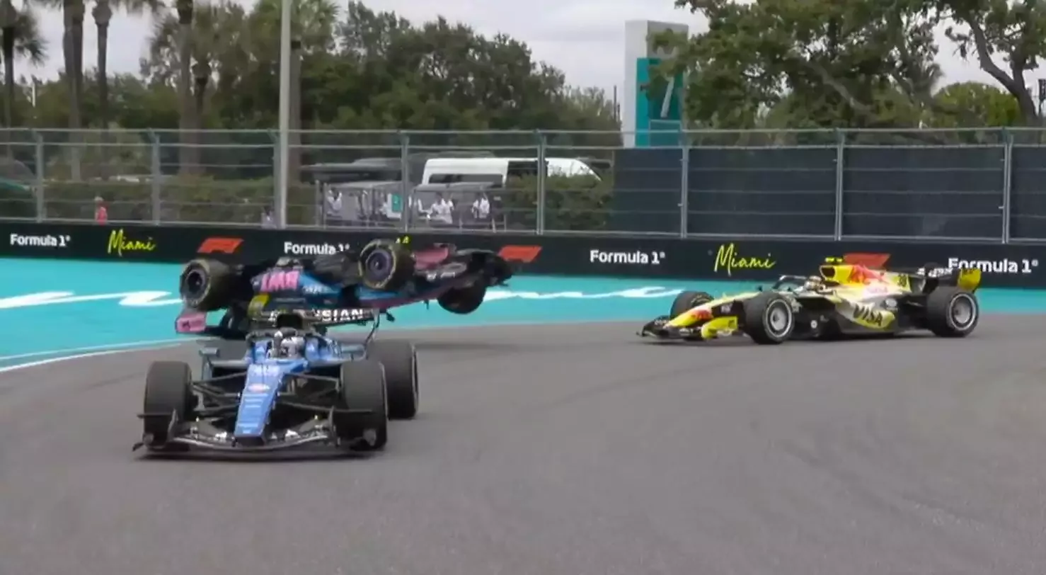 Miami GP - Gasly kaza anı