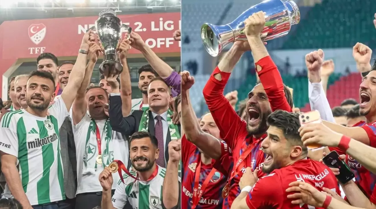 Türk futbolunun peri masalı: 3 sezonda amatör ligden, 1. Lig'e yükseldiler