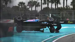 Formula 1 2026 Miami GP: 4 pilot yarış dışı, Pierre Gasly takla attı