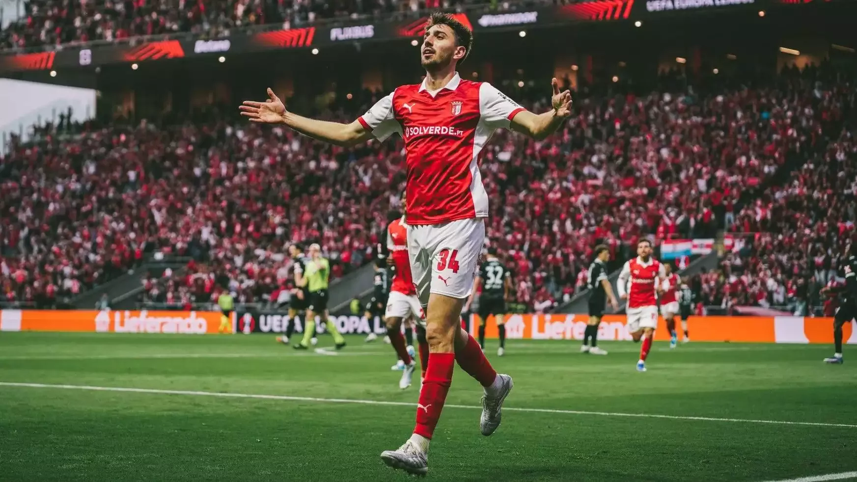Braga yarı final ilk maçında evinde Demir Ege'yle güldü!