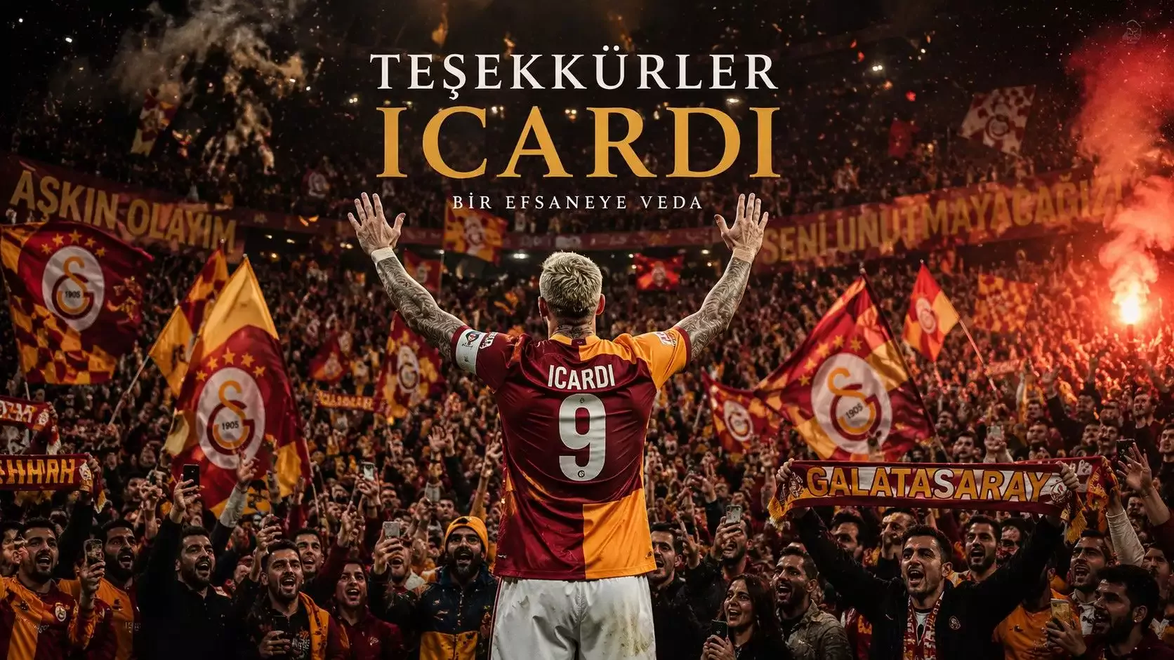 “Aşkın Olayım” bu kez veda için: Mauro Icardi son maçına çıkıyor...